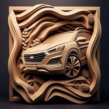 3D модель Hyundai ix55 (STL)